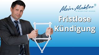 Fristlose Kündigung der Wohnung [upl. by Yatnoed]