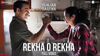 Rekha O Rekha  Full Video Gunjan Saxena  Janhvi Kapoor  Amit Trivedi Nakash Aziz Kausar Munir [upl. by Omixam]