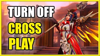 How to TURN OFF CROSSPLAY in OVERWATCH 2 Fast Tutorial [upl. by Selmner845]