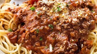 Spaghetti Bolognese [upl. by Pussej]