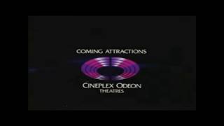 Cineplex Odeon TheatresComing Attractions 19882000 3rd logo 1080HD [upl. by Yate537]