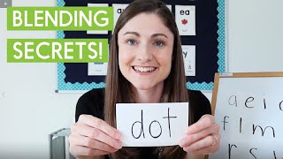 5 Secrets for Teaching Beginning Readers to Blend Sounds [upl. by Trust]