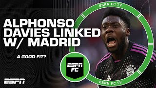 Would Alphonso Davies be a good fit with Real Madrid  ESPN FC [upl. by Holly52]