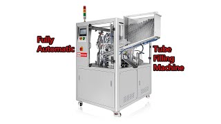 HX009 Fully Automatic Tube Filling and Sealing Machine for Translucent Tube [upl. by Bella]