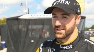 RACER James Hinchcliffe Returns at Road America [upl. by Llezom]