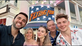 Walt Disney World Vlog  Day 6  Flying Fish amp Animal Kingdom  October 2023  Adam Hattan [upl. by Anayaran]