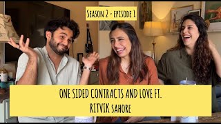 One sided love amp contracts ft Ritvik Sahore Salonie Patel amp Srishti Ganguli  Season 2  Episode 1 [upl. by Tirma55]