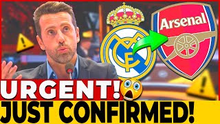 🚨URGENT THIS ONE TOOK EVERYONE BY SURPRISE ARSENAL CONFIRMED Arsenal News [upl. by Bihas437]