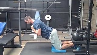 Band Nordic Hamstring Curl [upl. by Aicela]