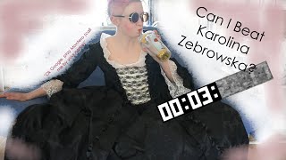 Getting Dressed in 1775 SPEED RUN 100  Can I Beat Karolina Zebrowska [upl. by Ahsiel]