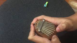 Bohemian rhapsody on 8key mini kalimba [upl. by Lled787]