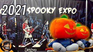 SPOOKY EXPO 2021  Horror Convention at Frank and Sons Collectible Show [upl. by Dunning]