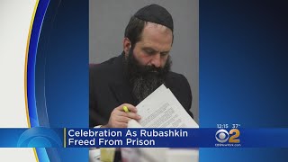 Celebration As Rubashkin Freed From Prison [upl. by Whitver396]