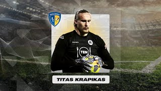 Titas Krapikas • Audace Cerignola • Highlights 202324 [upl. by Agemo]