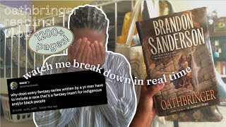 it took me three weeks to read oathbringer and all i got was this reading vlog [upl. by Reisinger]