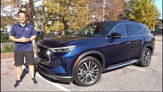 Is the 2024 Infiniti QX60 a BETTER luxury SUV than a BMW X5 [upl. by Ahseen637]