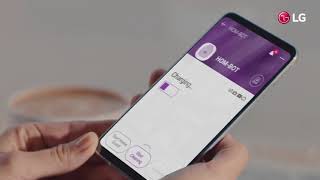 LG HOMBOT™ Turbo with SmartThinQ® Technology – Remote Start [upl. by Brigida]