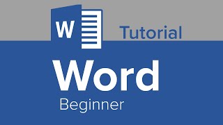 Word Beginner Tutorial [upl. by Dnivra604]