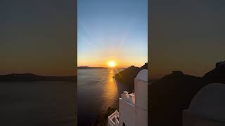 Precioso atardecer en Fira  Viaje a Santorini [upl. by Pail]