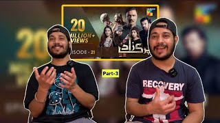 Reaction on Parizaad Episode 21 Part3  HUM TV  Drama  Delhian 2winz [upl. by Aber]