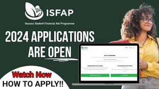 How to Apply for Ikusasa Student Financial Aid Programme 2024  ISFAP Bursary Application [upl. by Myrwyn]