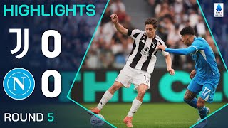 JUVENTUSNAPOLI 00  HIGHLIGHTS  The clash at the top ends in a draw  Serie A 202425 [upl. by Demp]