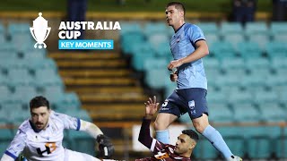 APIA Leichhardt FC vs Sydney FC  Key Moments  Australia Cup 2023 Round of 16 [upl. by Brechtel]