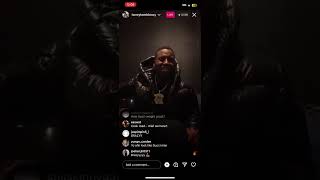 HoneyKomb Brazy on ig live dissing Finesse2tymes🤔🤧🤦🏾‍♂️ [upl. by Aldon]