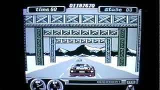 Lets Compare Turbo Outrun  C64 vs CPC vs Atari ST vs Amiga [upl. by Argile]