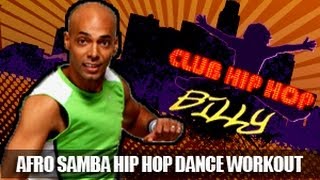 Billy Blanks Jr Afro Samba Dance Workout Club Hip Hop [upl. by Ignatzia]