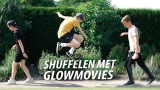 GEKSTE SHUFFLE MOVES  Vragenrondje met Jesse Glowmovies [upl. by Jermaine569]