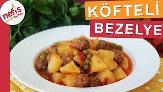 Köfteli Bezelye Tarifi  Bezelye Yemeği  Nefis Yemek Tarifleri [upl. by Oswal]