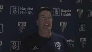 FIU Football vs Middle Tennessee  Postgame Interview [upl. by Anirret]