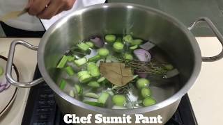 Poached Fish In Normandy Sauce  How to Poach Fish  Normandy Sauce  IHM BTK menu [upl. by Botnick]