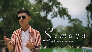 Allesandro  Semaya Official Music Video4K [upl. by Meldoh]