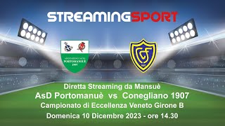 PORTOMANSUÈ vs CONEGLIANO 1907 [upl. by Zoller48]