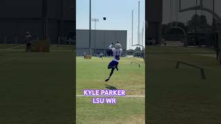 LSU Football WR Kyle Parker breakout 🎥 lsu lsufootball [upl. by Nine]