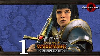 Total War Warhammer 3 Immortal Empires  Chevaliers de Lyonesse Repanse de Lyonesse 1 [upl. by Zarger]