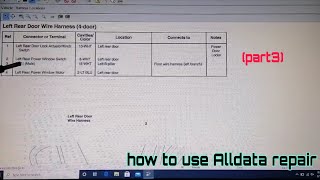 how to use Alldata repair complete information Alldata repair part3 [upl. by Eckel]