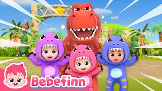 TRex The King of DinosaursㅣEP130ㅣBebefinn Nursery Rhymes and Kids Songs [upl. by Ydassac]