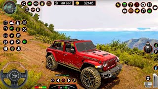 Offroad Jeep Driving 3D Simulator Real Luxury Jeep Driver  Android Gameplay [upl. by Wira]