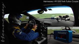 Hennessey VR1200 Runs 221 MPH on Texas Toll Road [upl. by Cline]