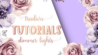 TreeDiva Tutorials  How to make dimmerdimming lights for your creations [upl. by Ettennek]