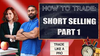 How To Trade Short Selling PT 1 Short Selling a Pullback in a Downtrend March 4 LIVE [upl. by Darsey]