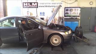 Volvo S60 T5 Dyno HLM Tuning 320BHP [upl. by Olnay]