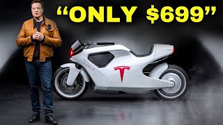 Elon Musk I Am Releasing Teslas NEW ELECTRIC MOTORCYCLE This Week [upl. by Ilowell883]