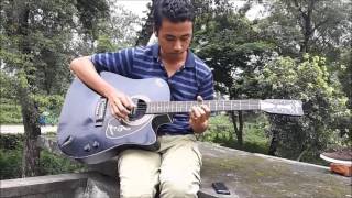 Allare Jovan Bipul Chettri Guitar Solo Cover [upl. by Reisman196]