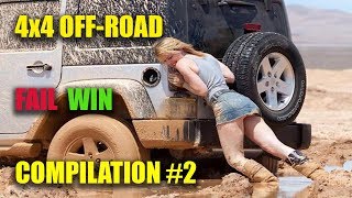 JEEP OFF ROAD 4x4 FAILSWINS CRASH COMPILATION 2 [upl. by Purdy]