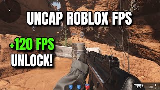 How To Uncap Roblox FPS Using ClientSettings Gamefile NO DOWNLOAD [upl. by Riocard]