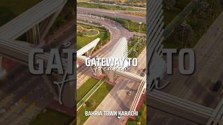 Gateway of Heaven Bahria Town Karachi Gatehouse GatehouseBTK GatewayToHeaven BahriaTownKarachi [upl. by Rhee]